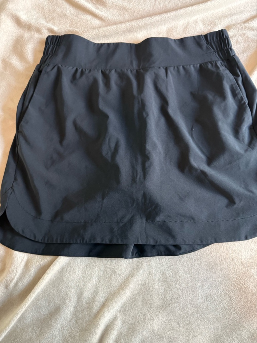 CRZ Yoga Black Active Skort with Side Pockets